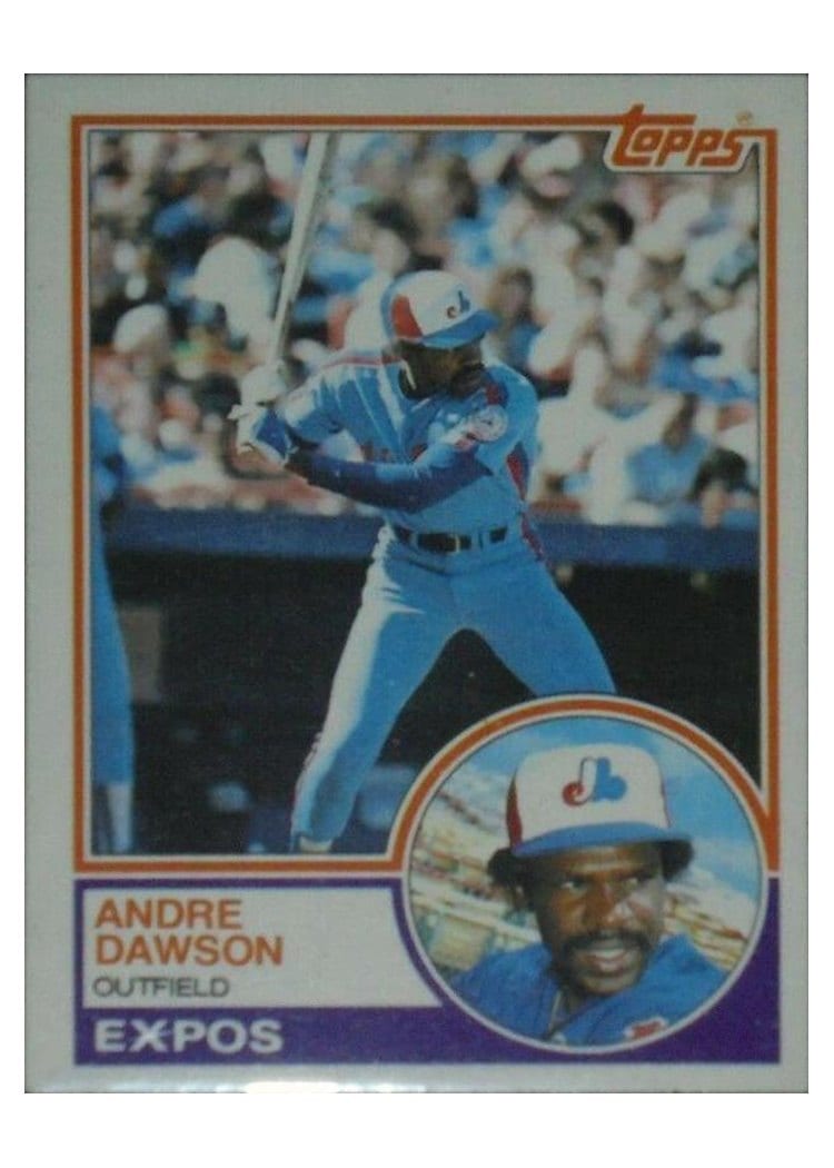 1983 Topps Andre Dawson #680 card