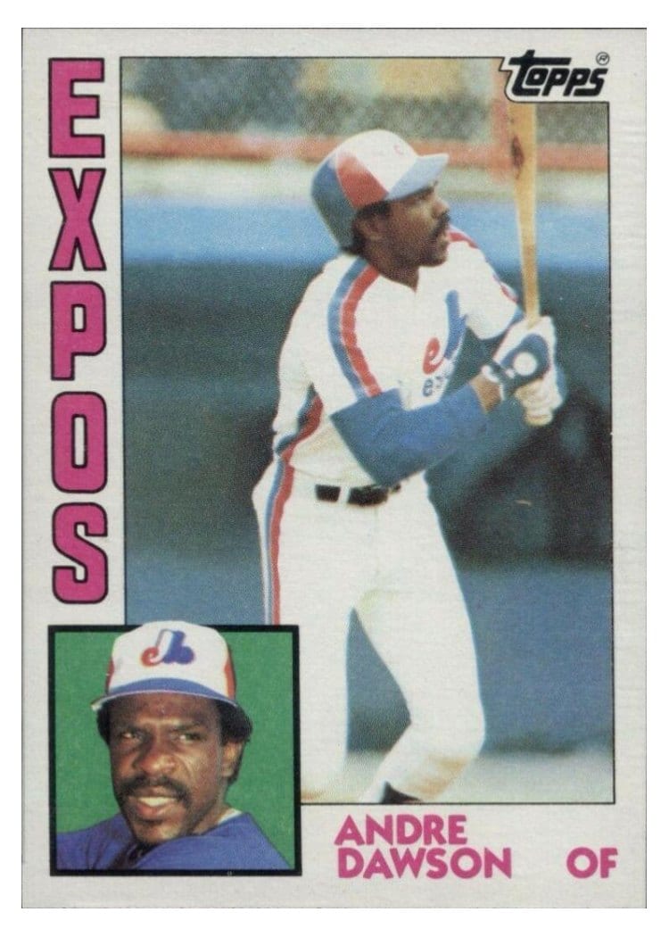 1984 Topps Andre Dawson #200 card