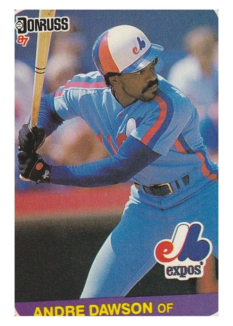 1987 Donruss Andre Dawson #458 card
