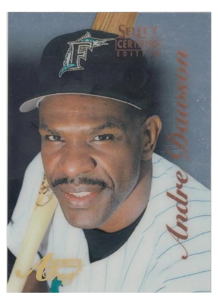 1996 Select Certified Andre Dawson #96 card