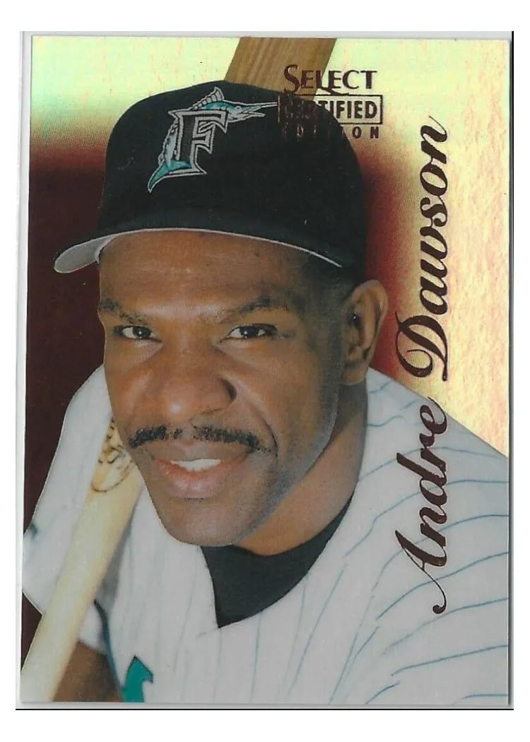 1996 Select Certified Andre Dawson #96 card