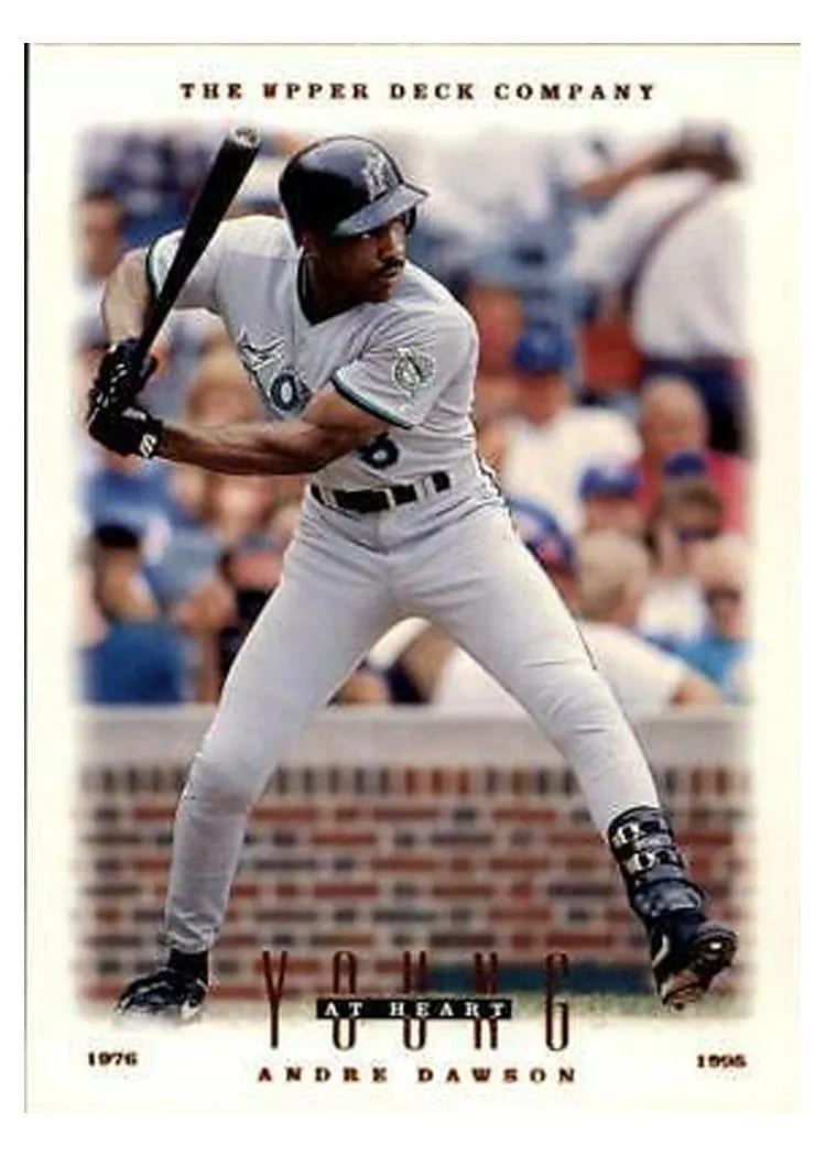 1996 Upper Deck Andre Dawson #102 card