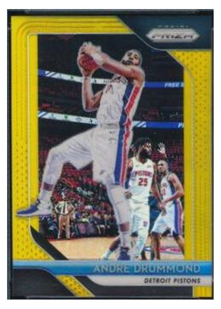 2018-19 Panini Prizm Base Set Andre Drummond #182 card