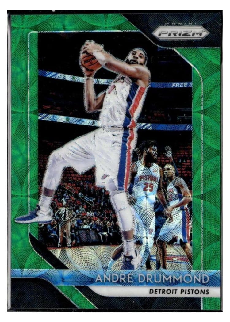 2018-19 Panini Prizm Base Set Andre Drummond #182 card