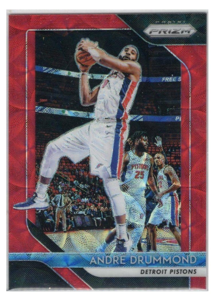 2018-19 Panini Prizm Base Set Andre Drummond #182 card