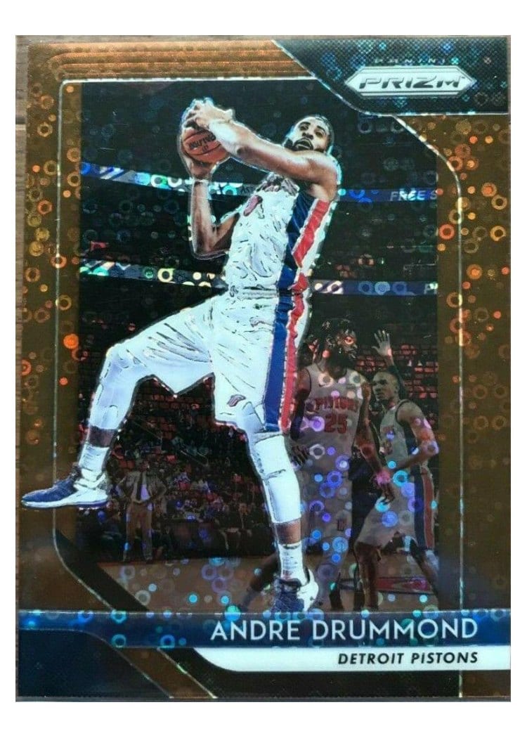 2018-19 Panini Prizm Base Set Andre Drummond #182 card