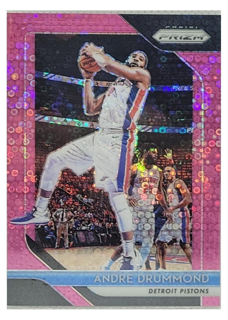 2018-19 Panini Prizm Base Set Andre Drummond #182 card