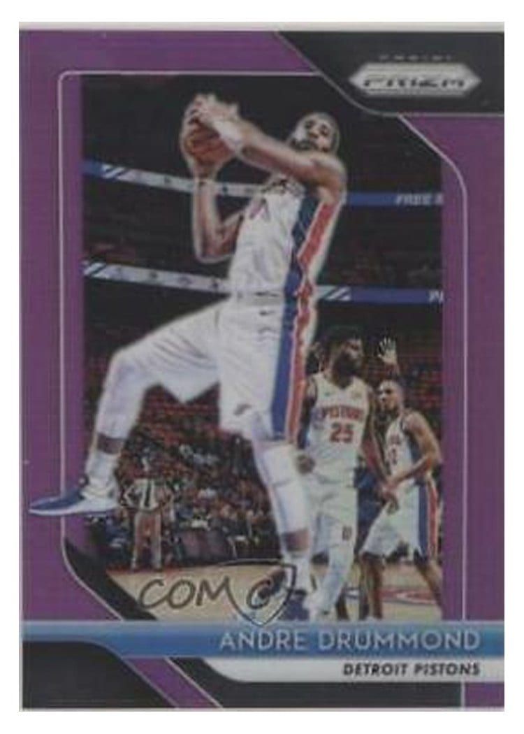 2018-19 Panini Prizm Base Set Andre Drummond #182 card
