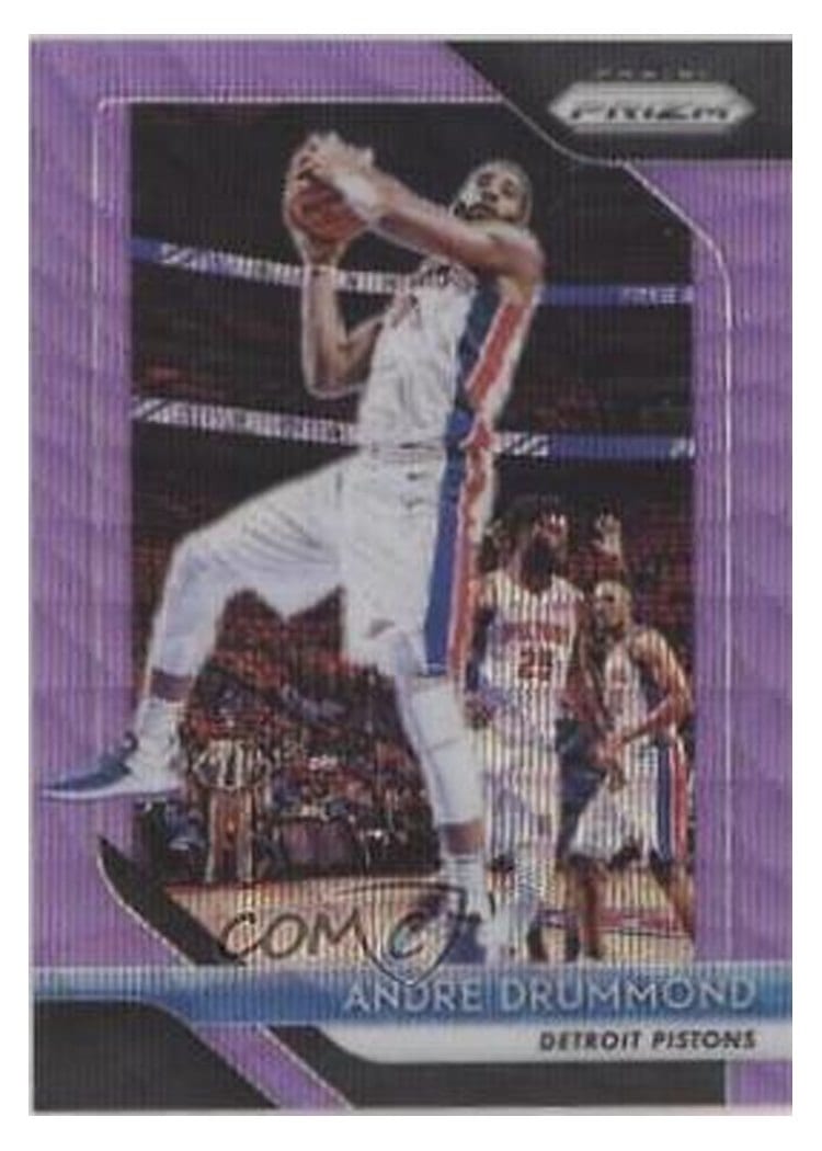 2018-19 Panini Prizm Base Set Andre Drummond #182 card