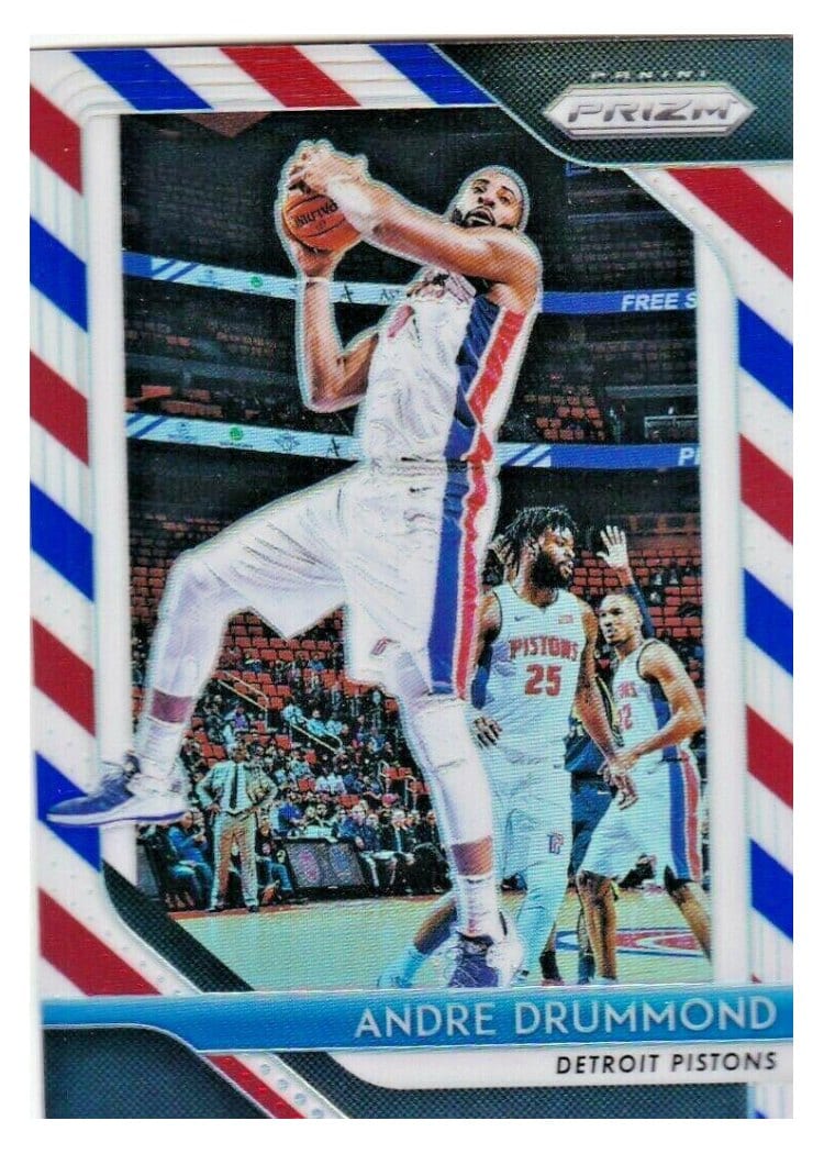 2018-19 Panini Prizm Base Set Andre Drummond #182 card
