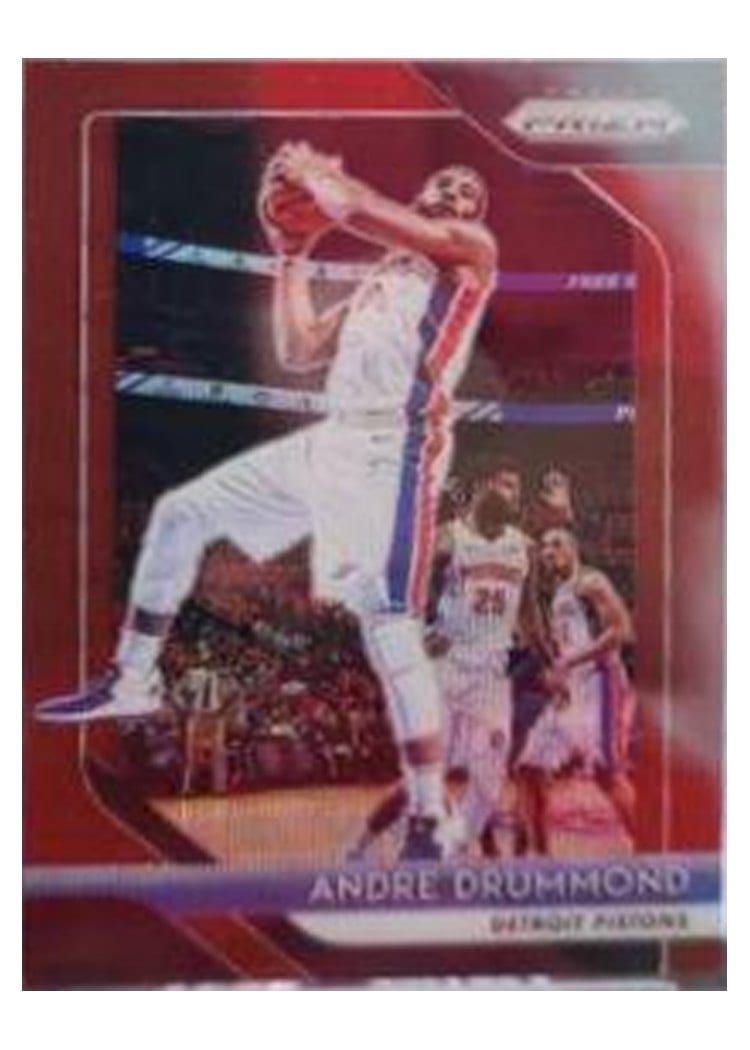 2018-19 Panini Prizm Base Set Andre Drummond #182 card