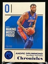 2018 Panini Chronicles Andre Drummond #4 card