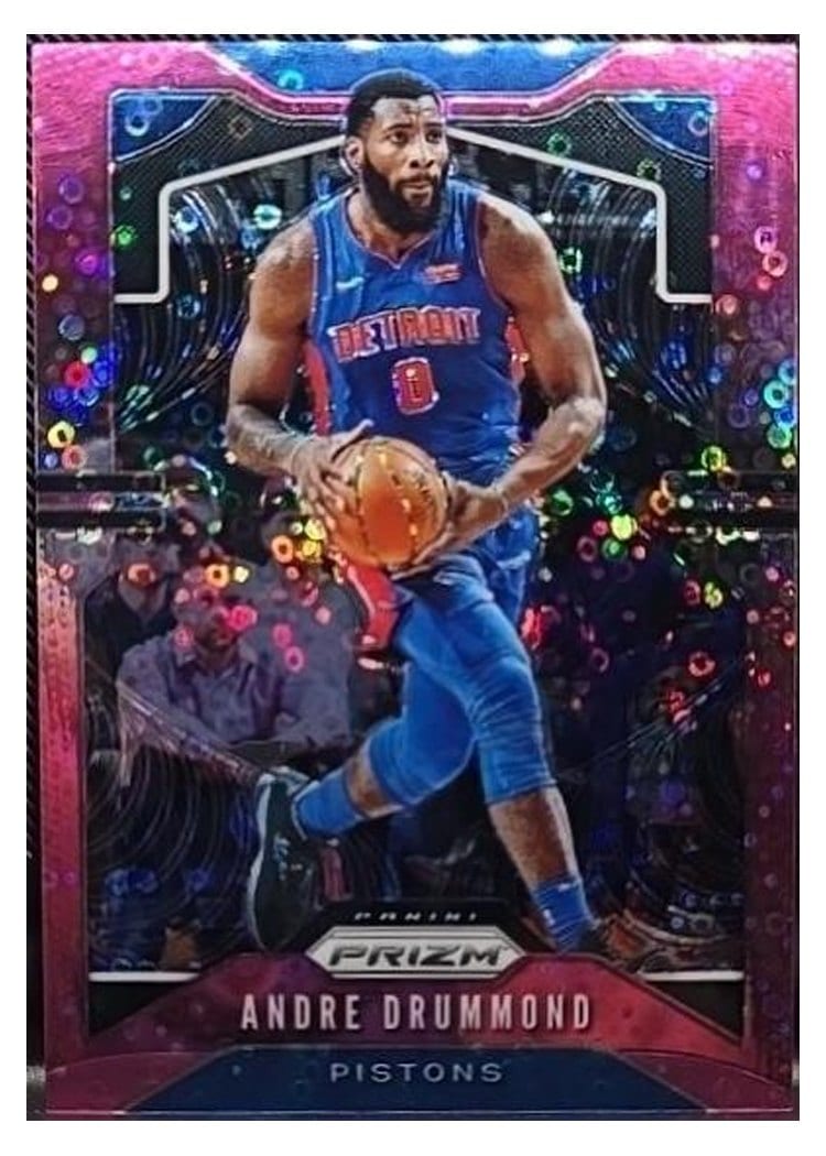 2019-20 Panini Prizm Base Set Andre Drummond #92 card