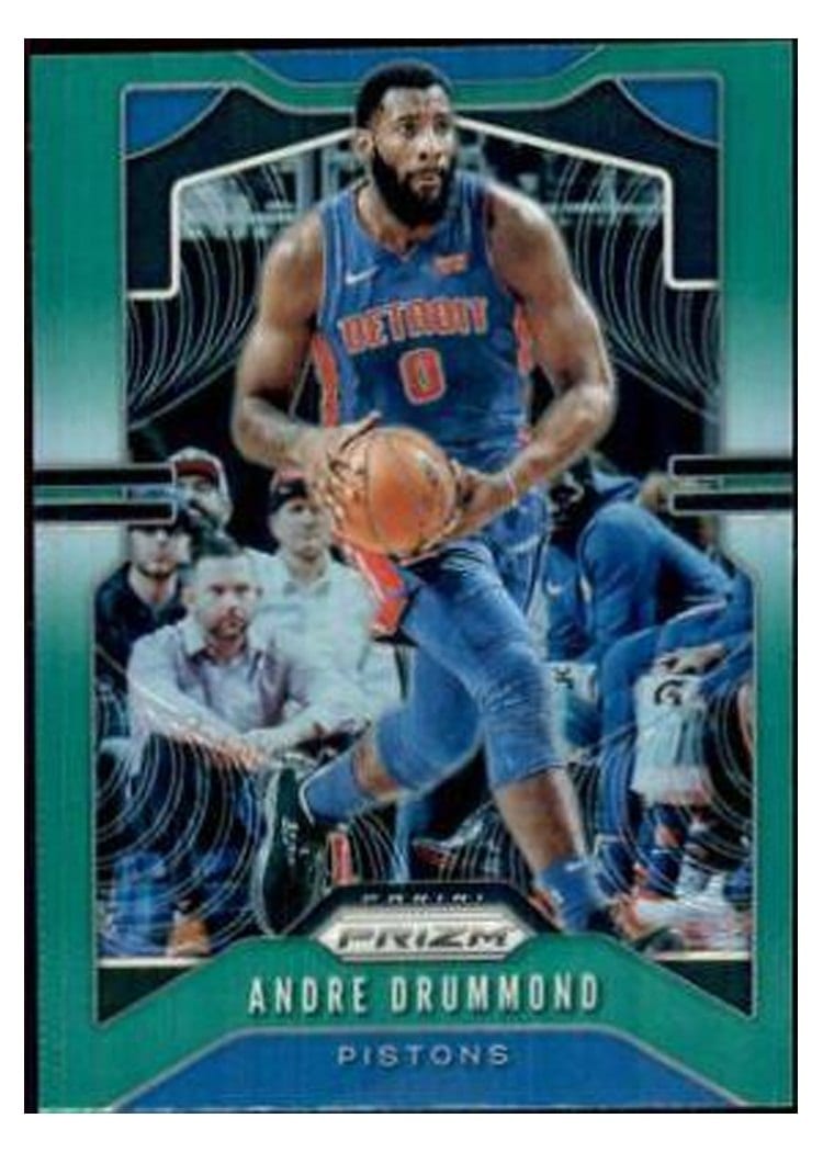 2019-20 Panini Prizm Base Set Andre Drummond #92 card