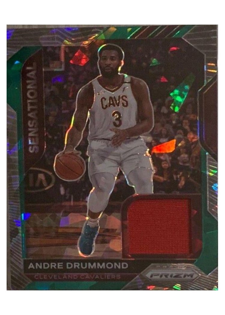 2020-21 Panini Prizm Base Set Andre Drummond #222 card