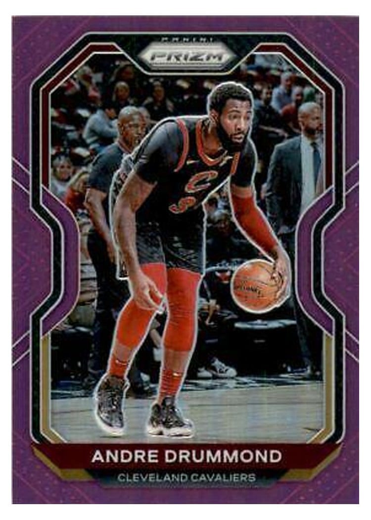 2020-21 Panini Prizm Base Set Andre Drummond #222 card
