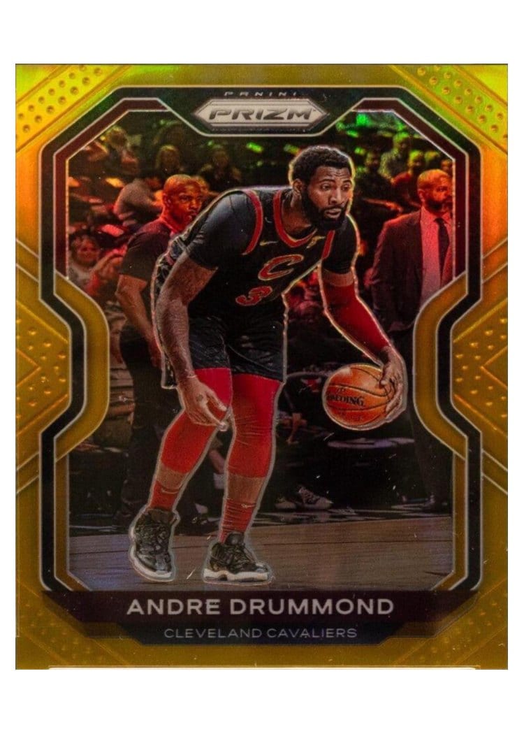 2020-21 Panini Prizm Base Set Andre Drummond #222 card