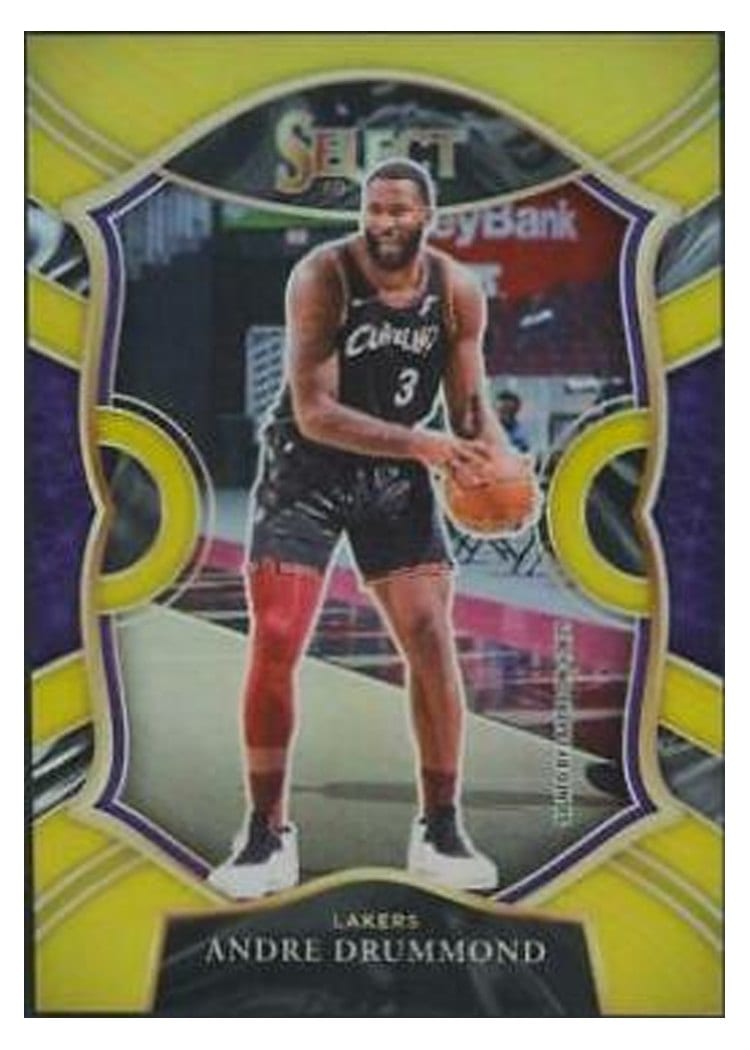 2020-21 Panini Select Base Set Andre Drummond #5 card
