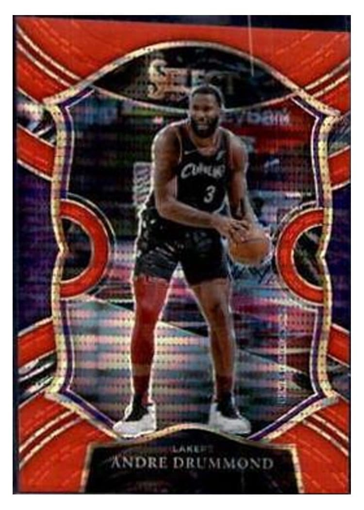 2020-21 Panini Select Base Set Andre Drummond #5 card