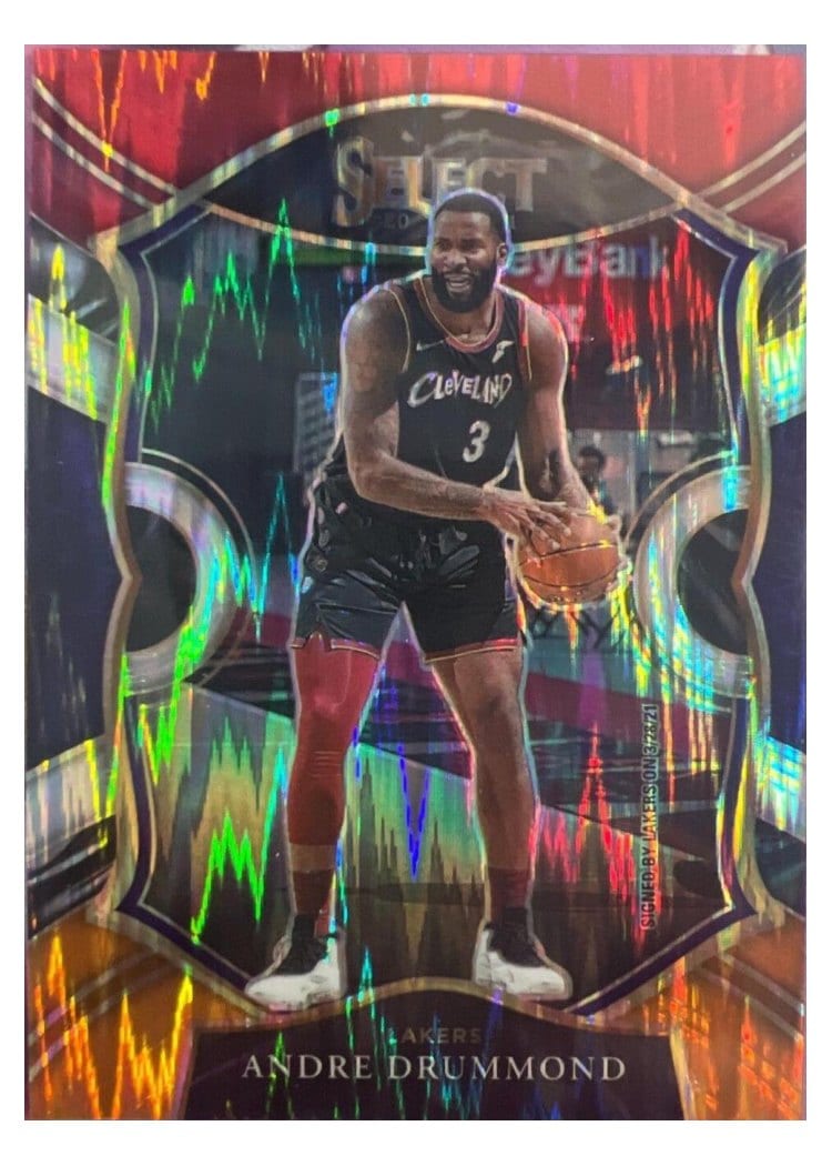 2020-21 Panini Select Base Set Andre Drummond #5 card