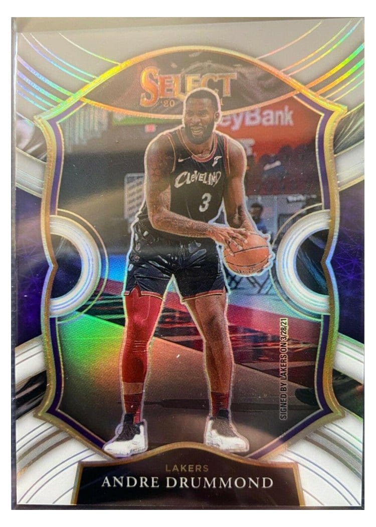 2020-21 Panini Select Base Set Andre Drummond #5 card