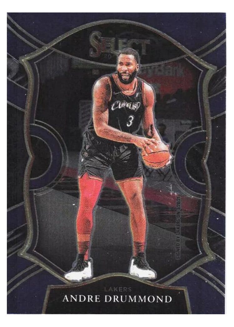 2020-21 Panini Select Base Set Andre Drummond #5 card