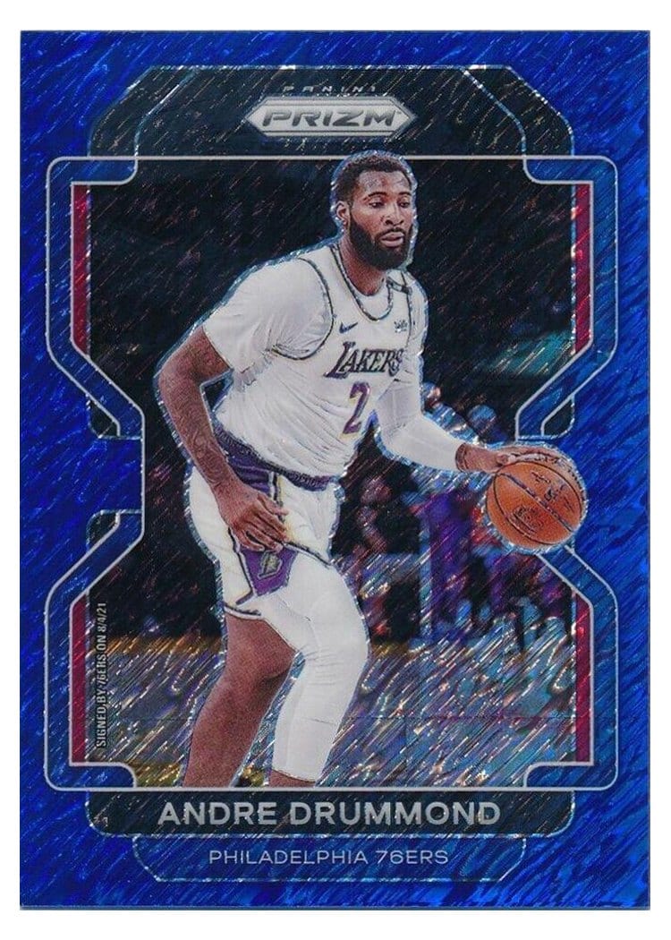 2021-22 Panini Prizm Base Set Andre Drummond #5 card