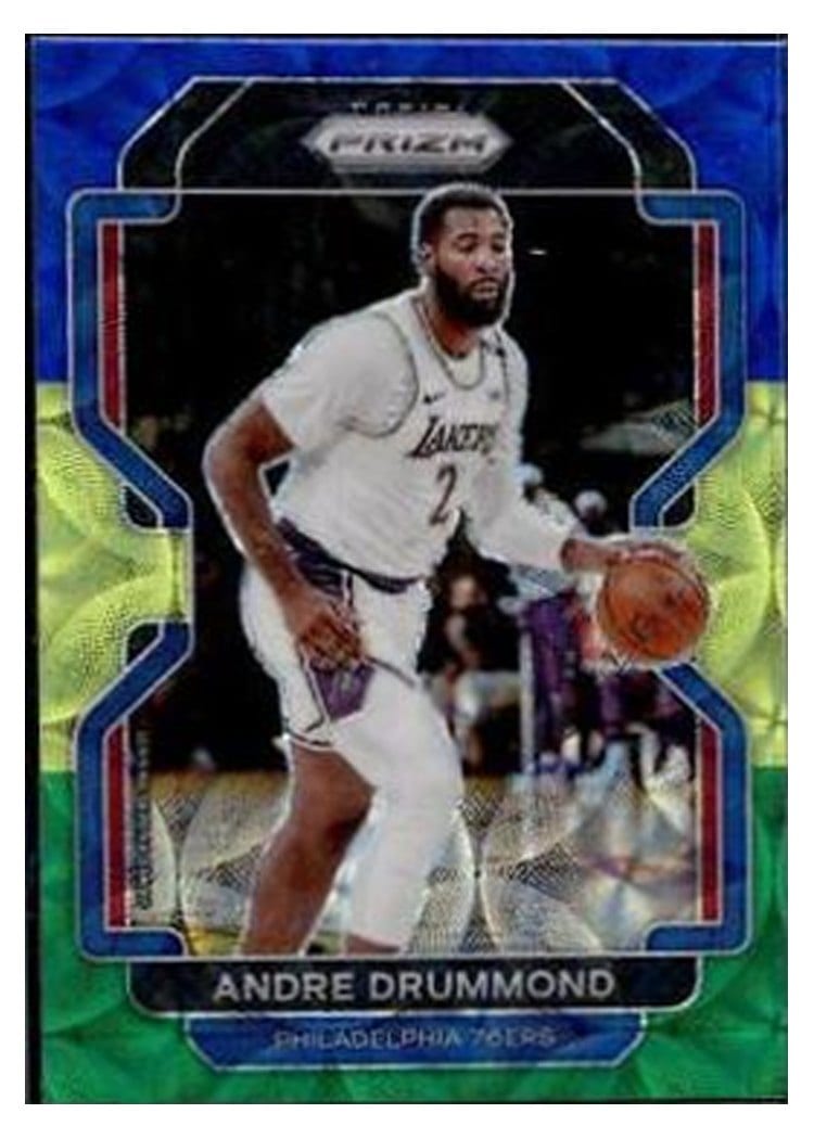2021-22 Panini Prizm Base Set Andre Drummond #5 card