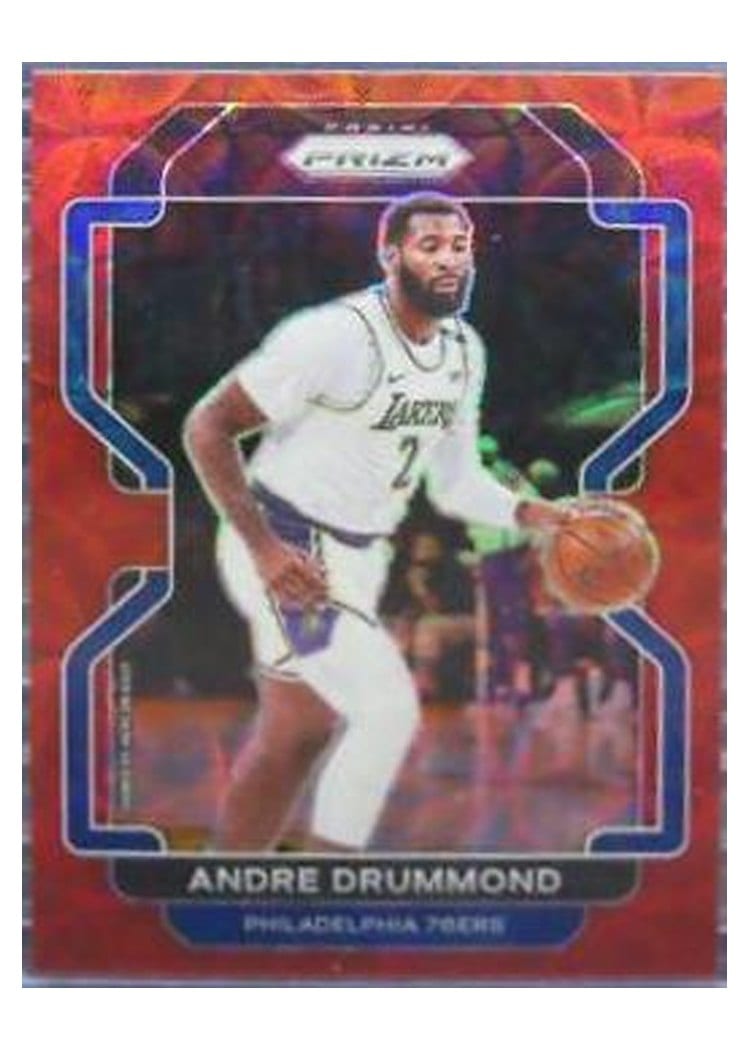 2021-22 Panini Prizm Base Set Andre Drummond #5 card