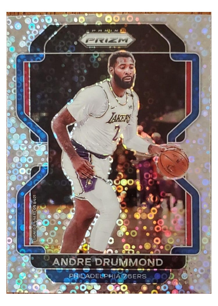 2021-22 Panini Prizm Base Set Andre Drummond #5 card