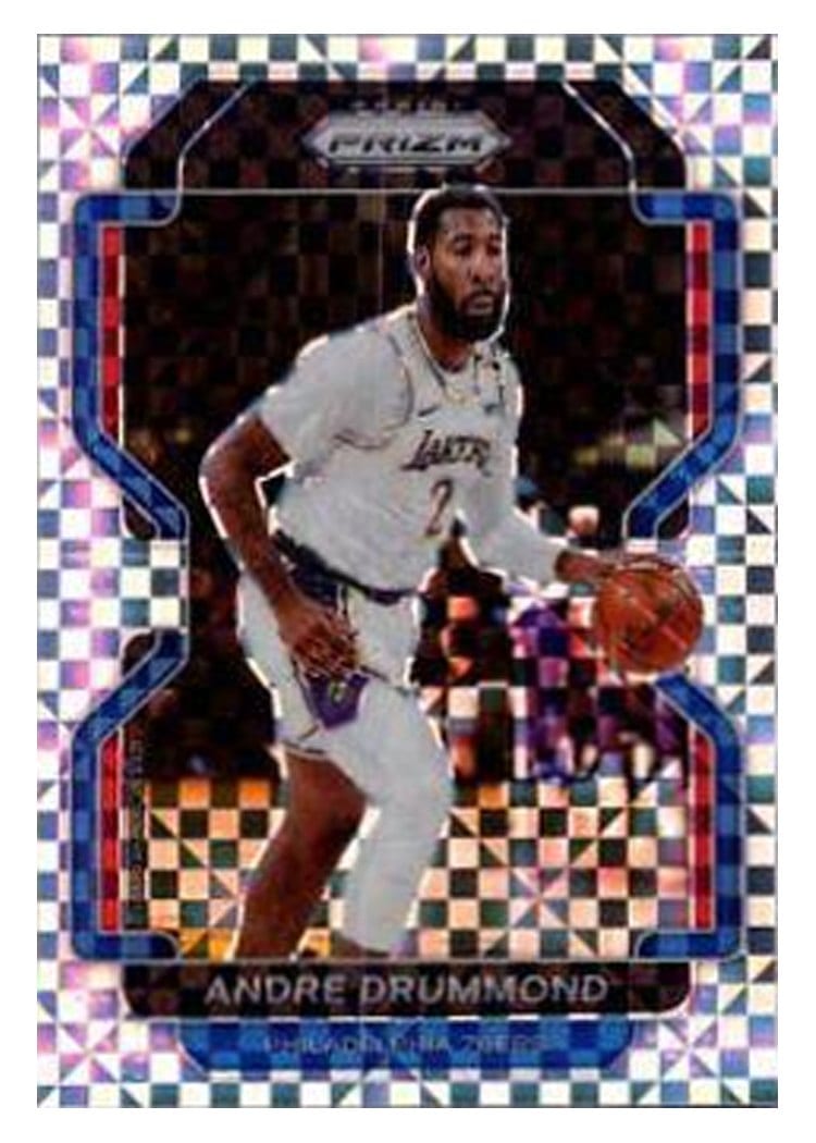 2021-22 Panini Prizm Base Set Andre Drummond #5 card