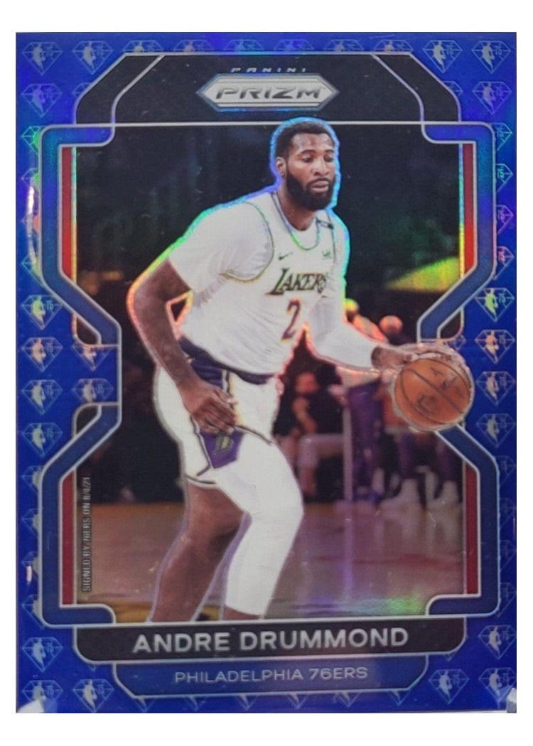 2021-22 Panini Prizm Base Set Andre Drummond #5 card