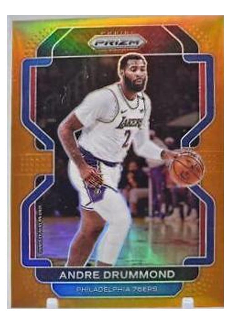 2021-22 Panini Prizm Base Set Andre Drummond #5 card