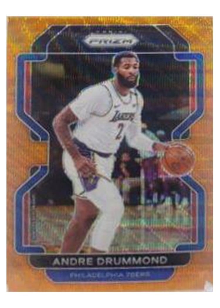 2021-22 Panini Prizm Base Set Andre Drummond #5 card