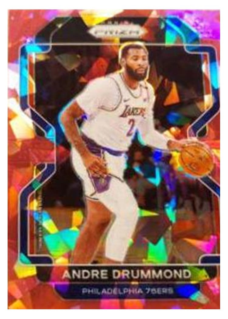 2021-22 Panini Prizm Base Set Andre Drummond #5 card