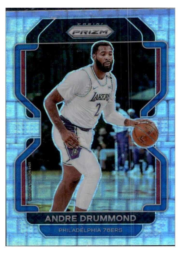 2021-22 Panini Prizm Base Set Andre Drummond #5 card