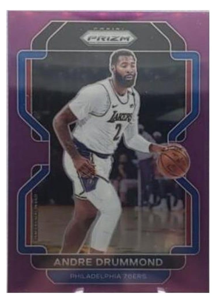 2021-22 Panini Prizm Base Set Andre Drummond #5 card