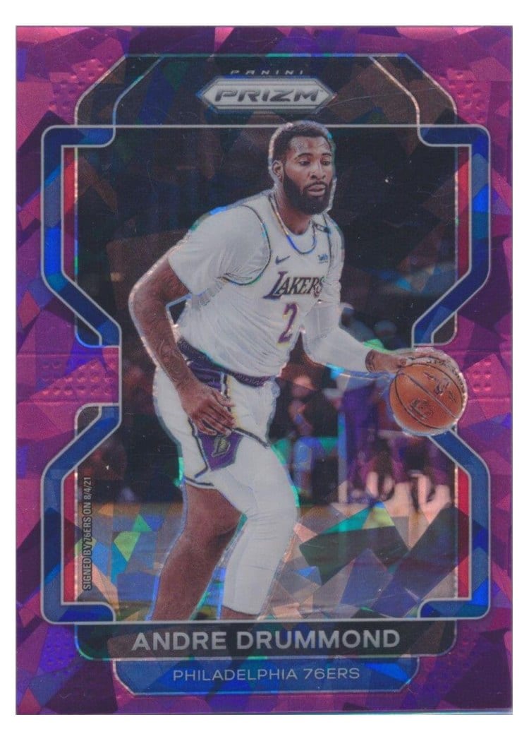 2021-22 Panini Prizm Base Set Andre Drummond #5 card