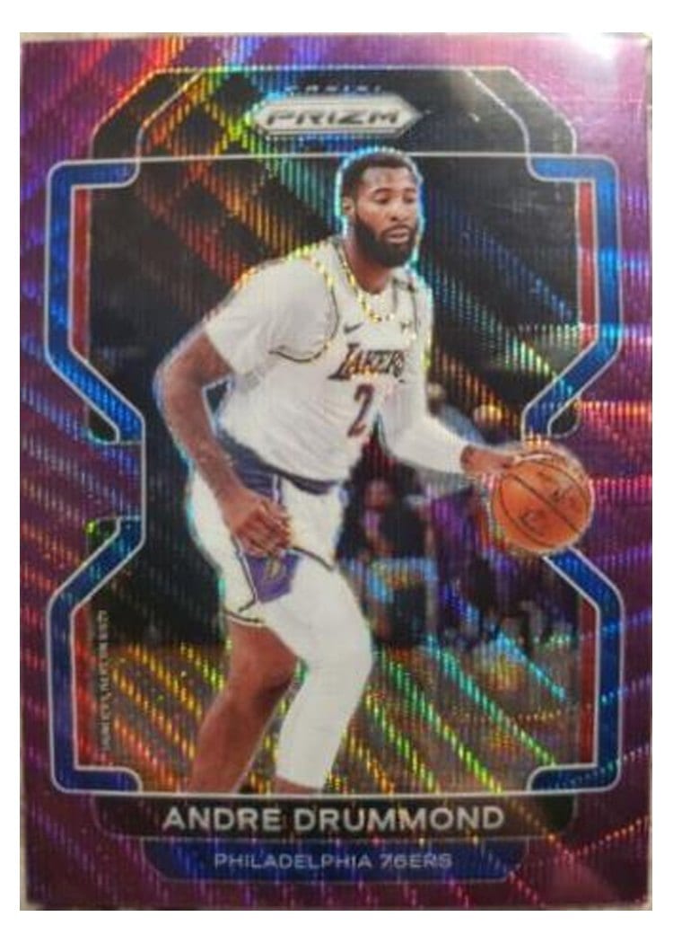 2021-22 Panini Prizm Base Set Andre Drummond #5 card