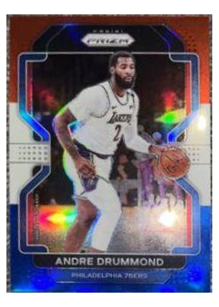 2021-22 Panini Prizm Base Set Andre Drummond #5 card