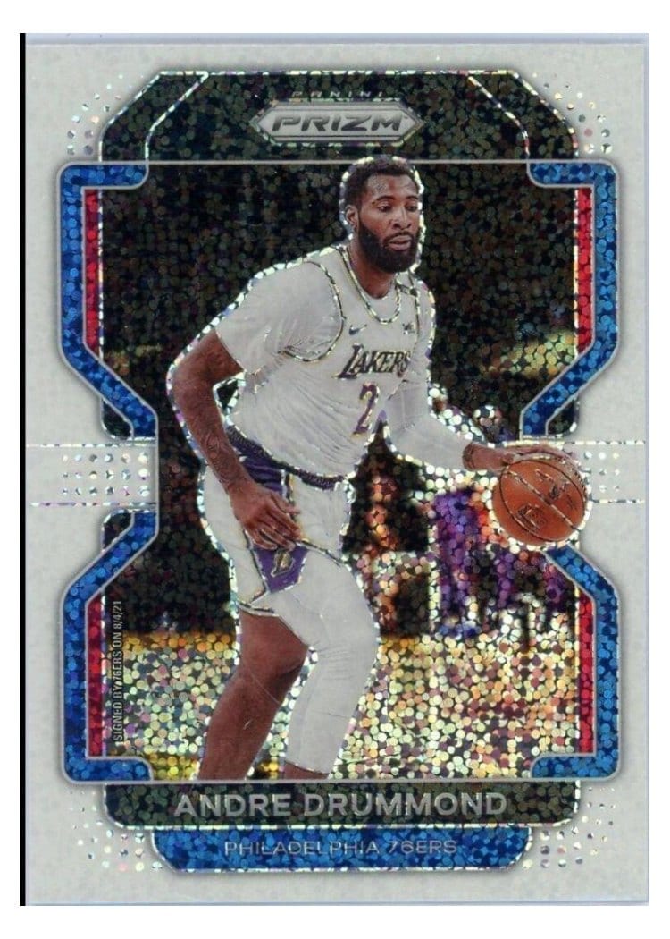 2021-22 Panini Prizm Base Set Andre Drummond #5 card
