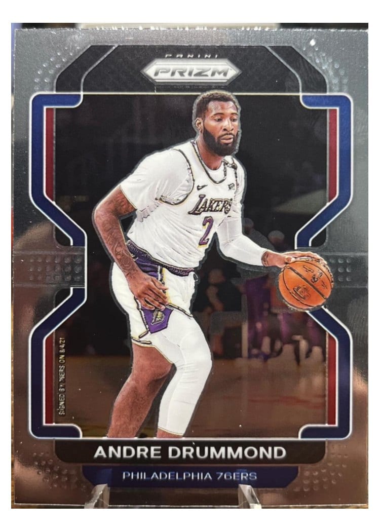 2021-22 Panini Prizm Base Set Andre Drummond #5 card