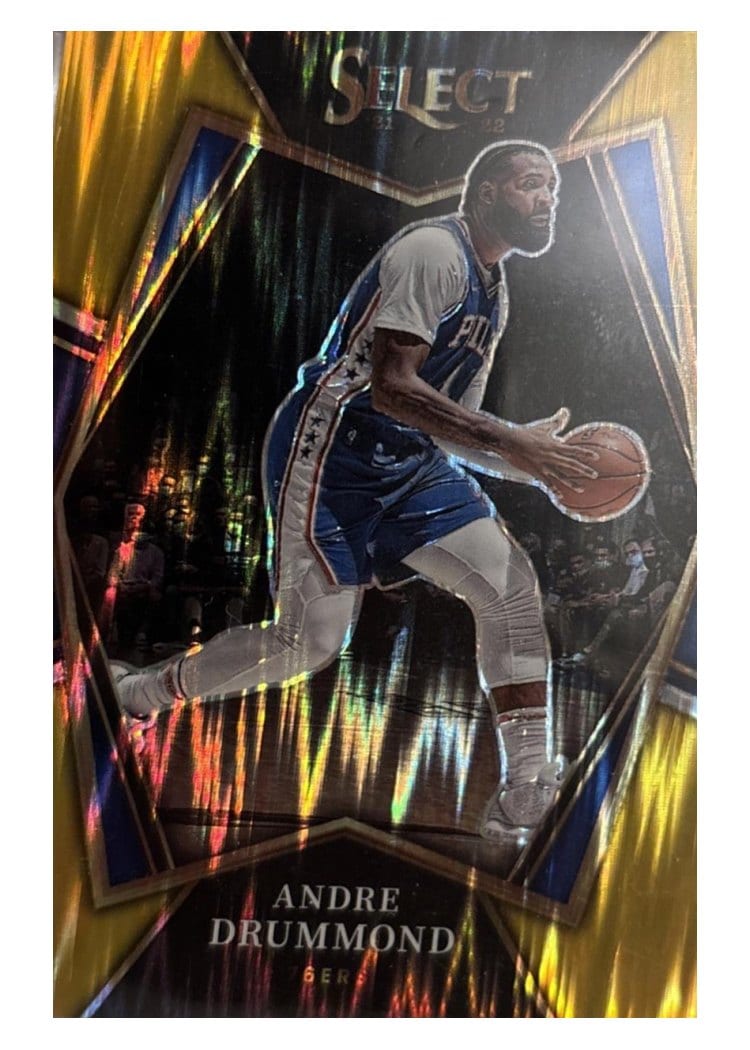 2021-22 Panini Select Base Set Andre Drummond #124 card