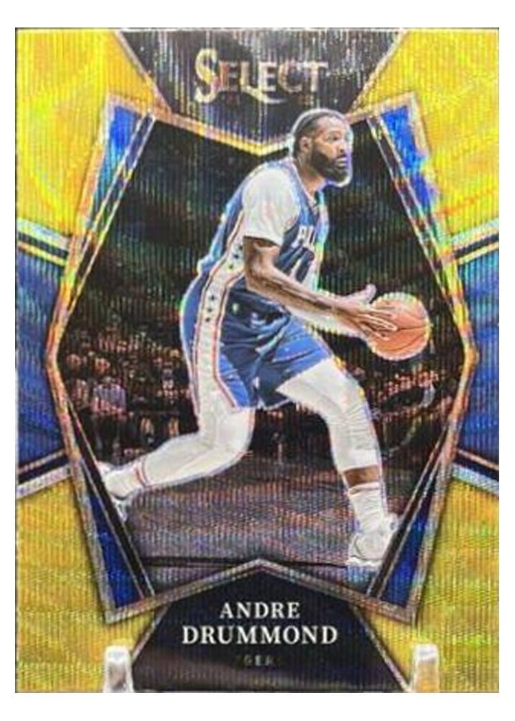 2021-22 Panini Select Base Set Andre Drummond #124 card