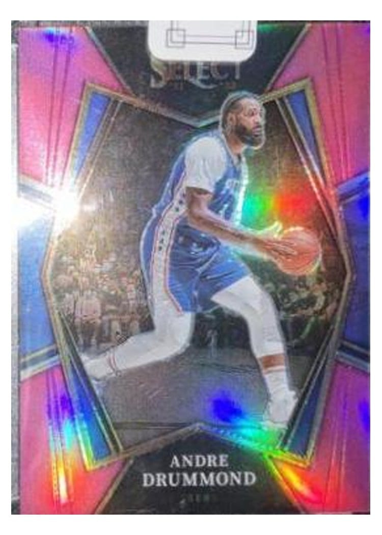 2021-22 Panini Select Base Set Andre Drummond #124 card