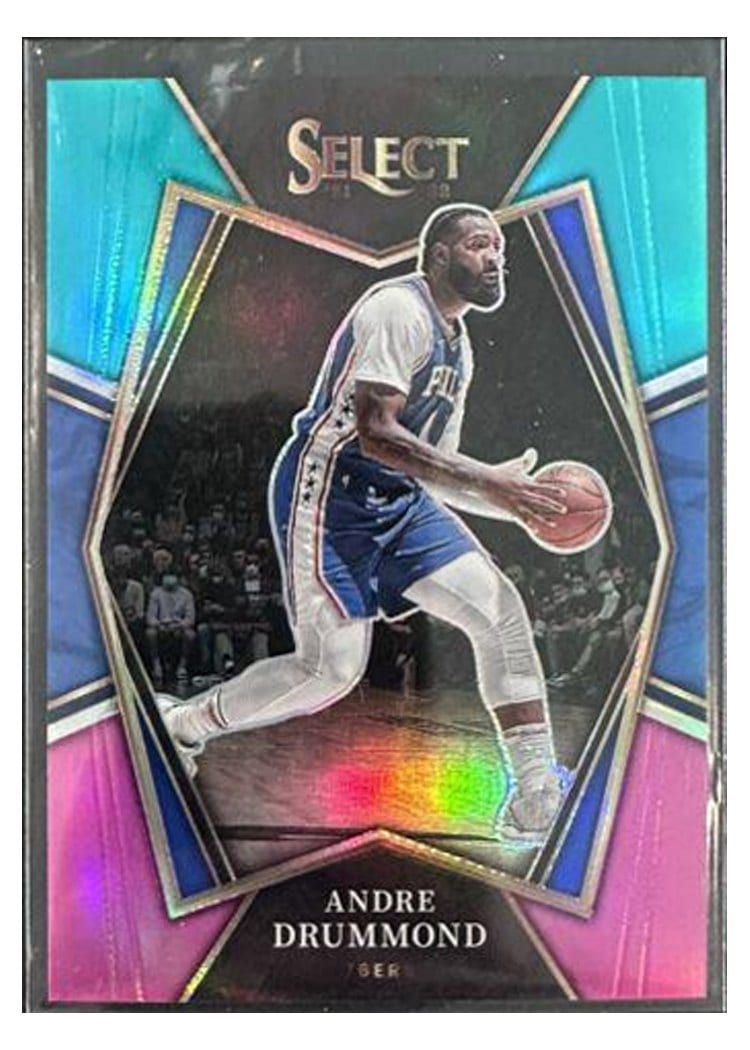 2021-22 Panini Select Base Set Andre Drummond #124 card