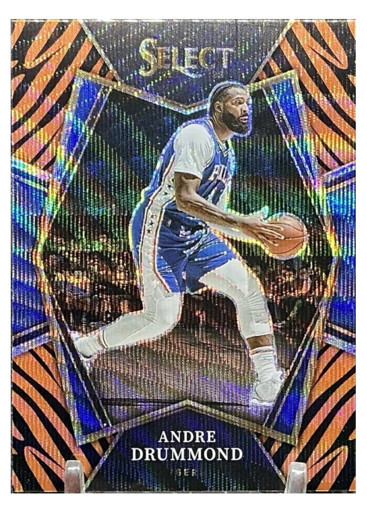 2021-22 Panini Select Base Set Andre Drummond #124 card