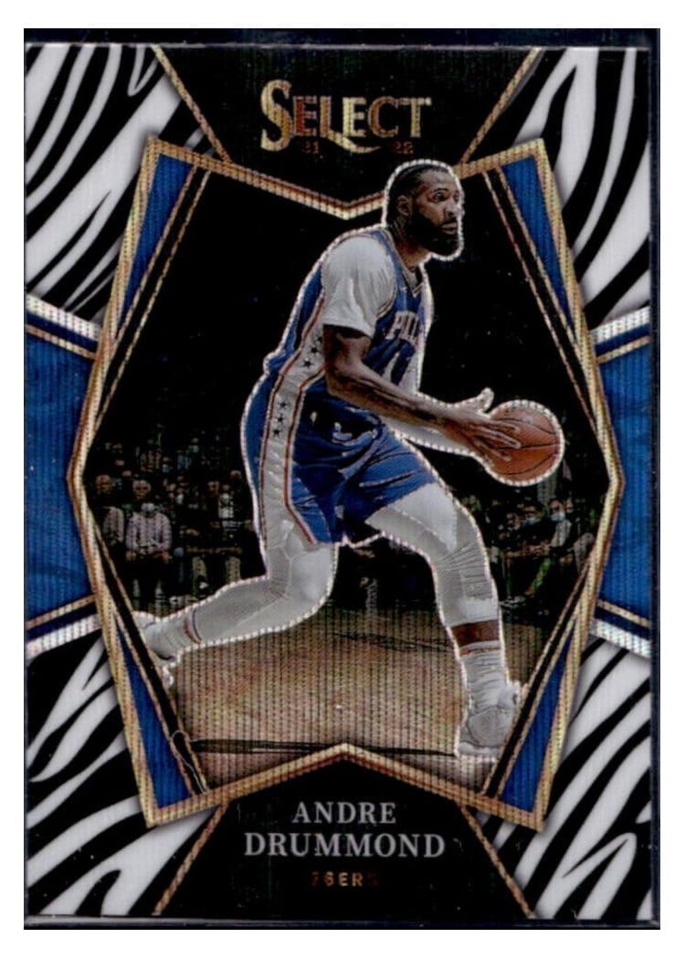 2021-22 Panini Select Base Set Andre Drummond #124 card