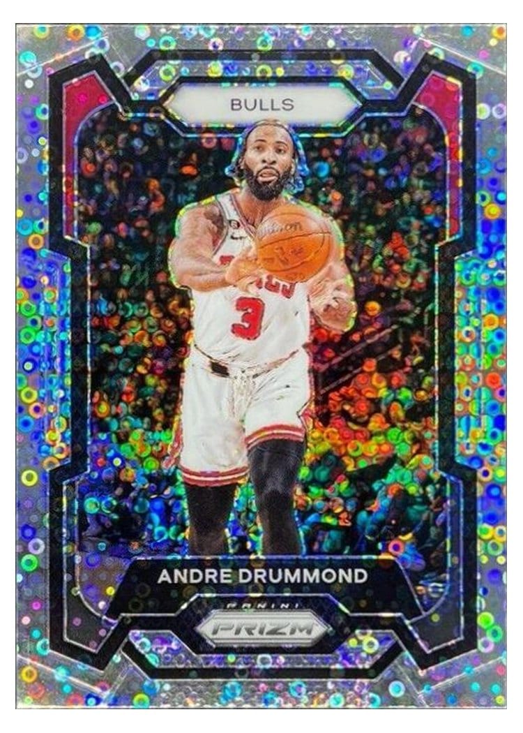 2023-24 Panini Prizm Base Set Andre Drummond #256 card
