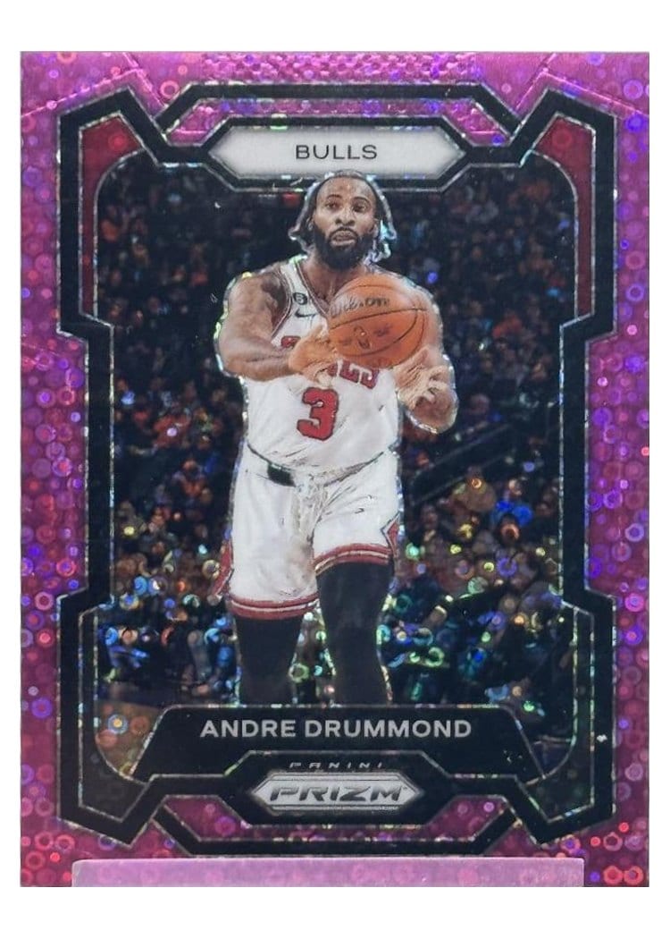 2023-24 Panini Prizm Base Set Andre Drummond #256 card